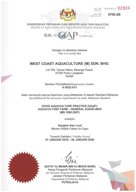 3 fish|Our Certifications .